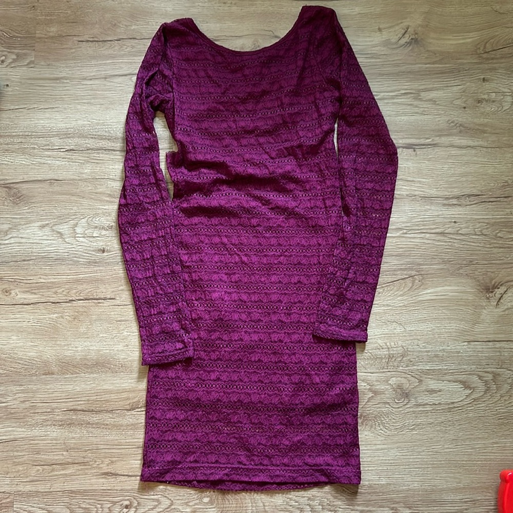 Women’s Small Forever 21 Pink Lace Dress